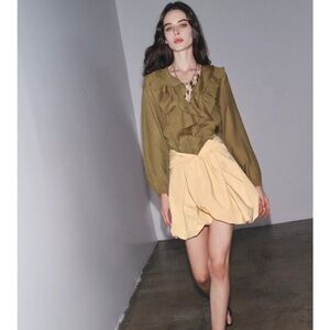 NWT ZARA 2025 COLLECTION PUFFED SKIRT SIZE S and L 
🚨FIRM PRICE NO DISCOUNT